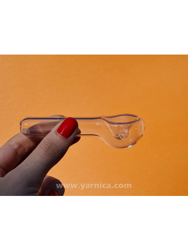 Трубка Yarnica стекло "Leg" (11см) Трубка Yarnica стекло "Leg" (11см)