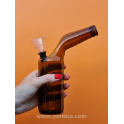Бонг Yarnica стекло "Bottle-0,33l"(23см)