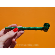 Трубка Yarnica металл "Бамбук" (12см)