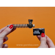 Трубка Yarnica металл "Спираль" (9,5см)