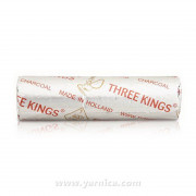 Уголь "Three Kings" d=33мм (уп.10туб)