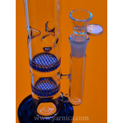 Бонг Yarnica толстое стекло "Pulsar Matrix Perc Bong" (29см)