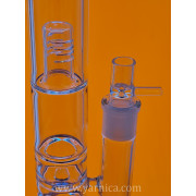 Бонг Yarnica толстое стекло "Icicle" (36см)