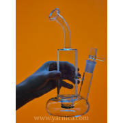 Бонг Yarnica толстое стекло "Puff Labs" (25см)
