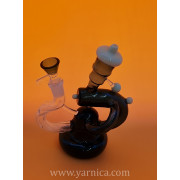 Бонг Yarnica толстое стекло "Laboratory" (16,5см)