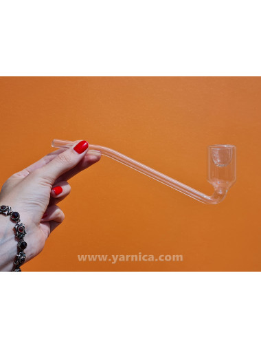 Трубка Yarnica стекло "Капитан" (21см) Трубка Yarnica стекло "Капитан" (21см)