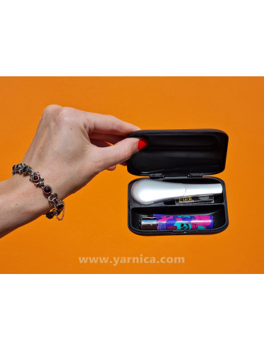 Трубка Yarnica металл "Magnet" (9.5см) в кейсе Трубка Yarnica металл "Magnet" (9.5см) в кейсе