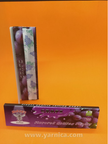 Бумага для самокруток фруктовая HORNET "Grape" (11cм) Бумага для самокруток фруктовая HORNET "Grape" (11cм)