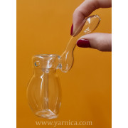 Трубка баблер Yarnica стекло "Water" (15,5 см)